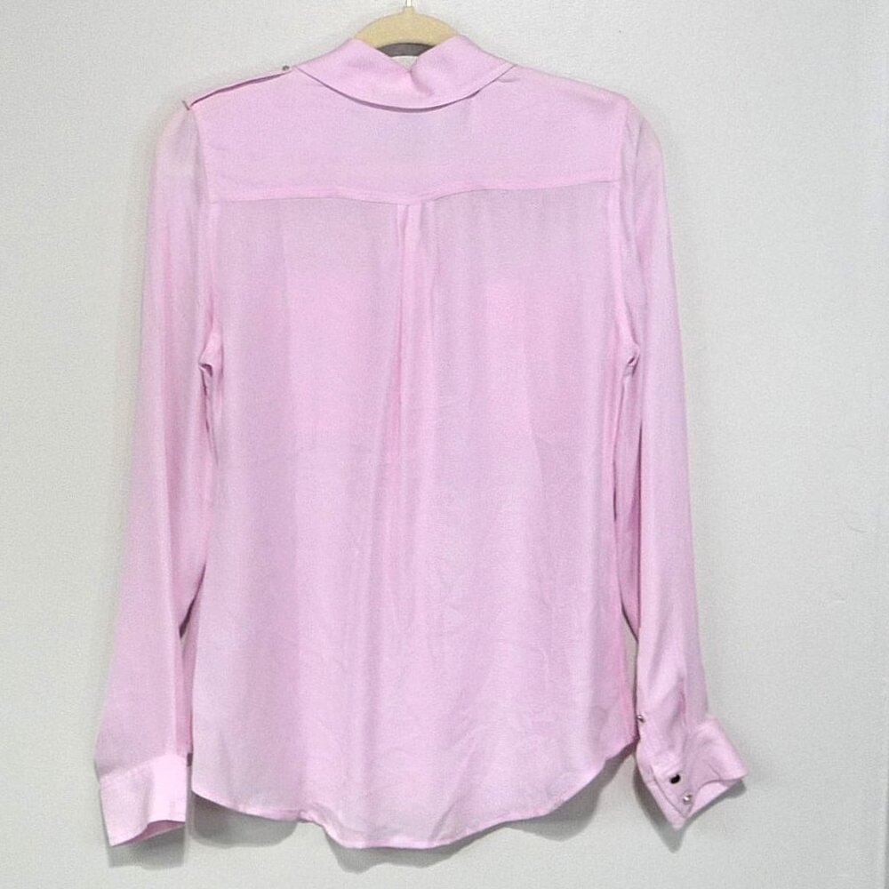 Women's Pink Blouse - Picture 11 of 12